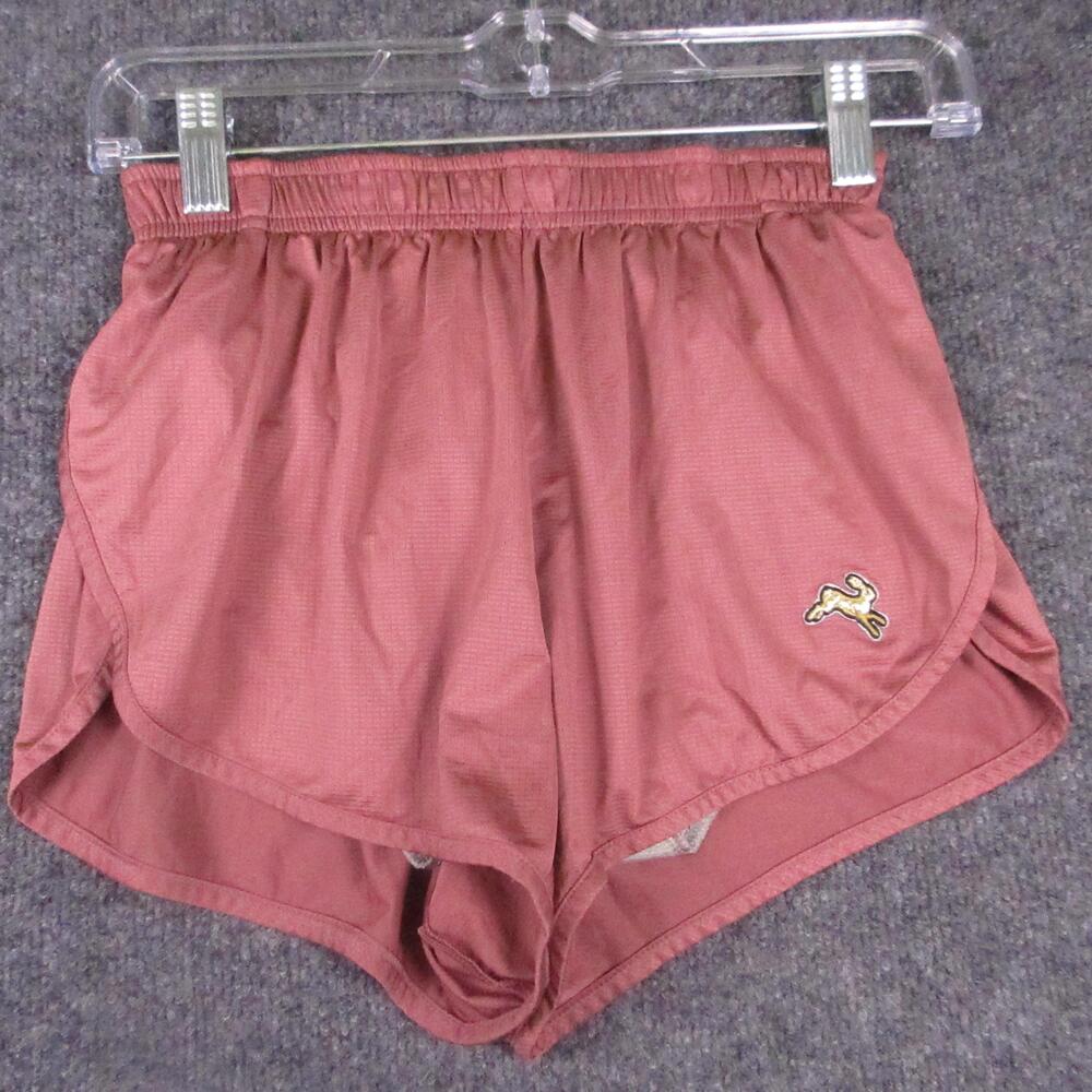 Tracksmith Shorts Womens XS Pink Running Athletic Lined Split Hem Drawstring